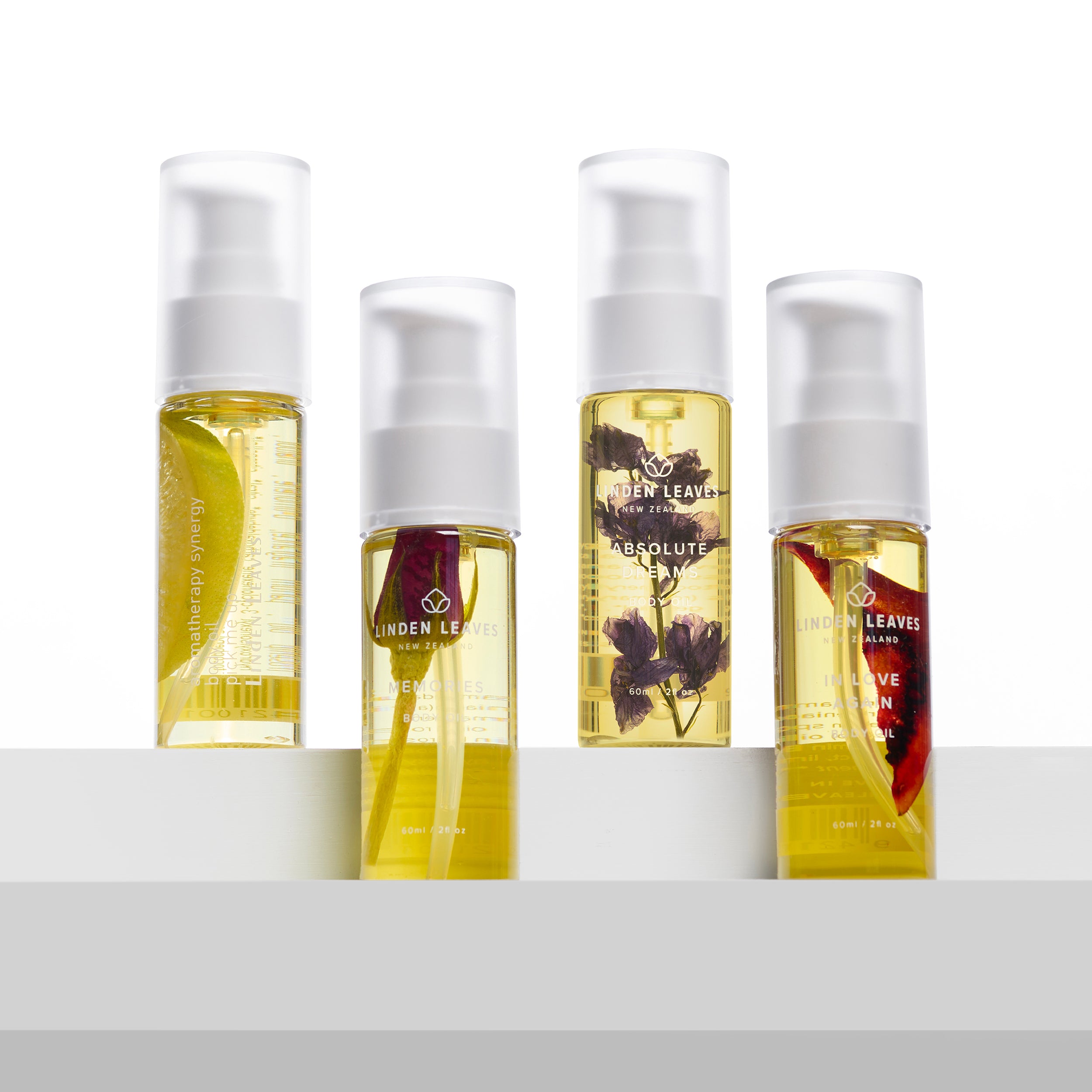 The Complete 4-Piece Pump Body Oil Collection