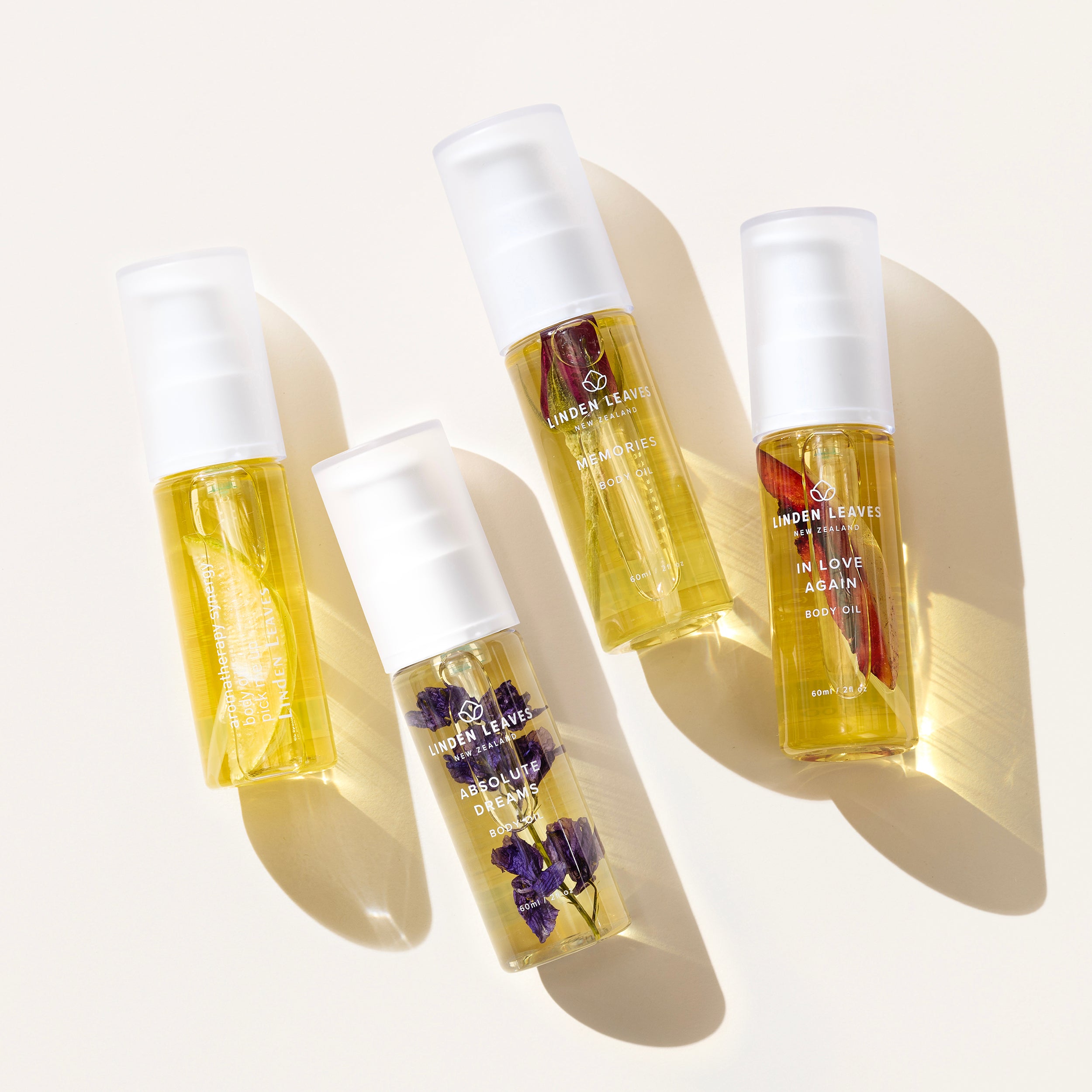 The Complete 4-Piece Pump Body Oil Collection