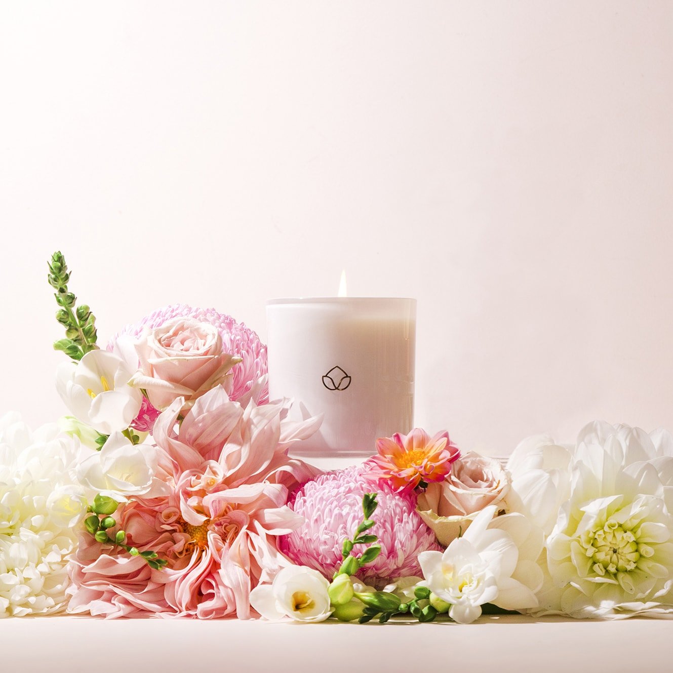 Pink Petal Fragranced Candle