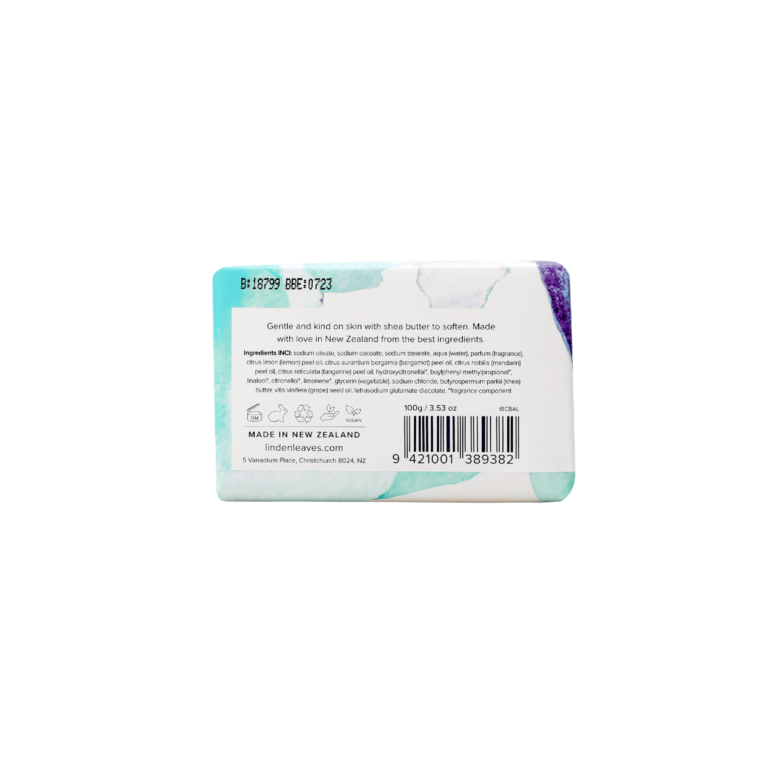 Aqua Lily Cleansing Bar