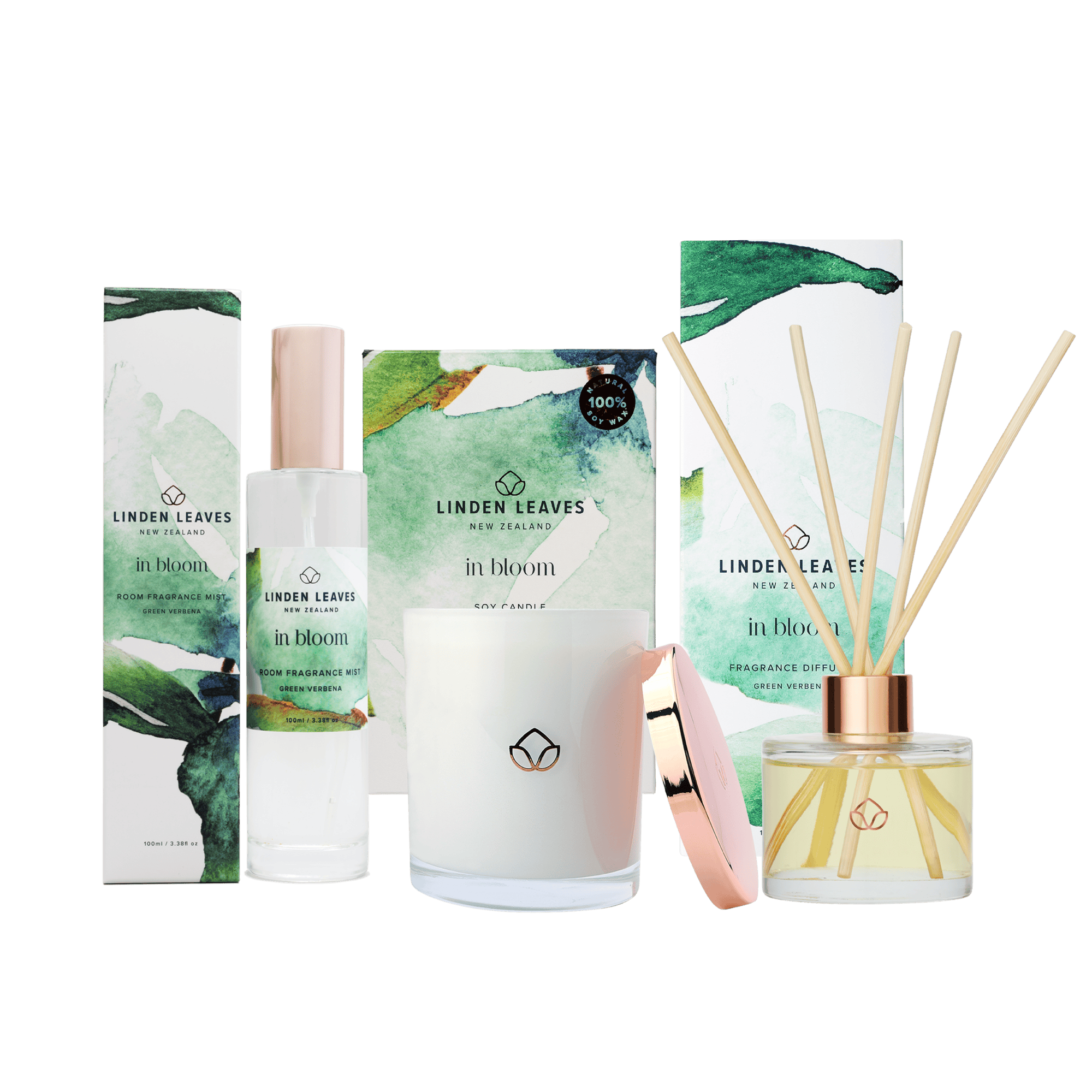 Green Verbena - Buy a Room Mist & Candle and Receive a Free Diffuser