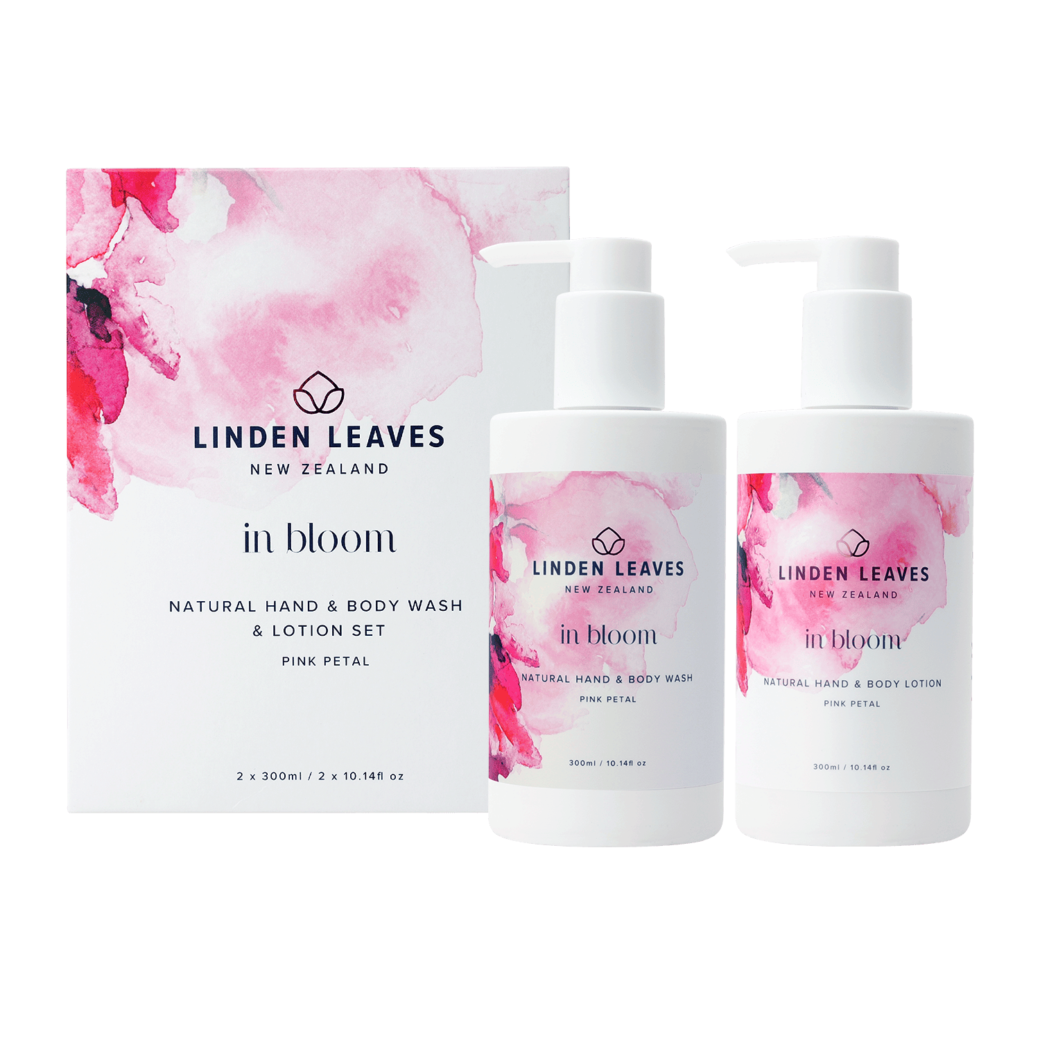 Pink Petal Hand & Body Wash & Lotion Boxed Set